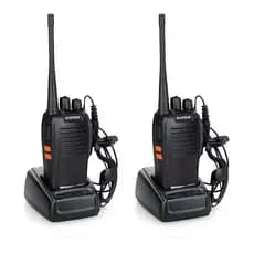 Rádio Comunicador Walkie talkies Baofeng 777s com 16 Canais Alcance de 12Km