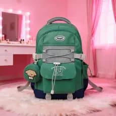Mochila desenho animado bonito Mochila escolar para estudantes Mochila feminina grande capacidade