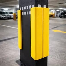 KIT 10 Protetores de Garagem Autocolante para Estacionamento Coluna Quina Pilastra