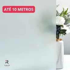 Película c/ Adesivo Eletrostática Estática Vidro Jateado Kit com até 10 metros