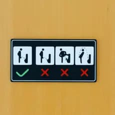Placa de Banheiro Masculino Divertido