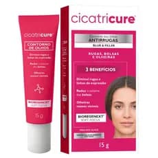 Creme Cicatricure Contorno dos Olhos 15g - Diminui Rugas com tecnologia BioRegenext
