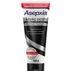 Limpeza Esfoliante Asepxia Carvão Detox 120g