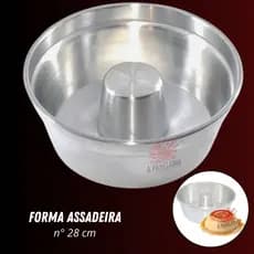 Forma para bolo pudim 28 cm grande bolão bolo grande padaria forma de aluminio