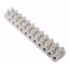 2 Peças - Conector Barra Sindal 12 Posições 4mm - 3a