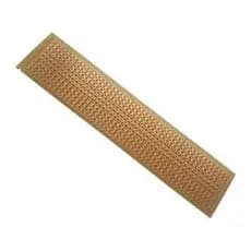 10 Peças - Placa 2,8x12,9 Universal Padrão Perfurada  Ilhada