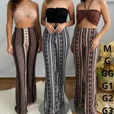 Calça feminina flare boca de sino estampado legging cintura alta plus size bailarina