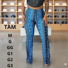 Calça feminino estampado flare legging boca de sino cintura alta plus size bailarina