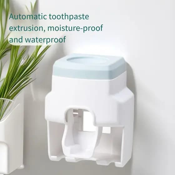 Nova venda quente espremedor de pasta de dente preguiçoso ferramenta útil espremedor de pasta de dente doméstico fixado