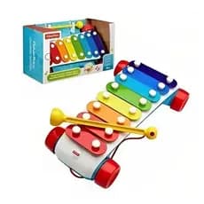Xilofone Infantil Educativo Musical Colorido – Brinquedo Bebê Coordenação Motora +1 Ano