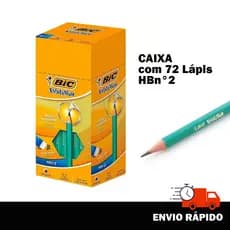 72 Lápis Bic Evolution HB n°2 - Kit