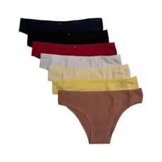 Kit com 7 Calcinhas de Algodão