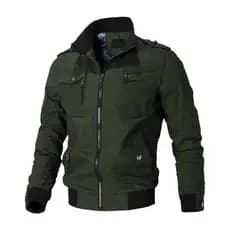 Jaquetas Masculinas Camisola Blusão Jaqueta Da Motocicleta Boa Qualidade Bombardeiro Piloto Gola Casual Motor