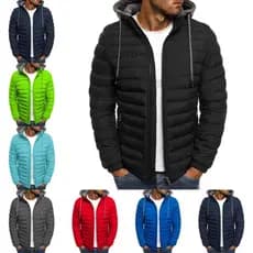 Jaquetas Sopradoras Masculinas Leves De Inverno Casacos Resistentes À Água Prova De Vento