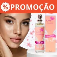 Perfume Viktória Amei Cosméticos Perfume Feminino 30ml Parfum 33% de essência importada