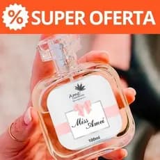 Miss Amei Perfume Feminino Glamuroso Sofisticado Fixa Muito Parfum Amei Cosméticos 33% de essência
