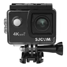 SJCAM Câmera De Ação 4K SJ4000 Dual Screen 4K 30PFS 4x Zoom WIFI Câmeras De Vídeo Esportivo DV À Prova D'água