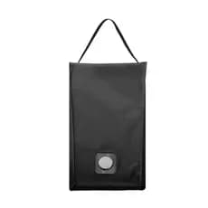 Porta Sacolas Puxa Saco De Pendurar Organizador De Cozinha Lavável Resistente - Preto