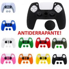 Capa Protetora Silicone Premium Antiderrapante Com Grips Para Controle Playstation Ps5 Dualsense