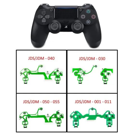 Película Manta Condutiva Reparo Botões para Controle Ps4