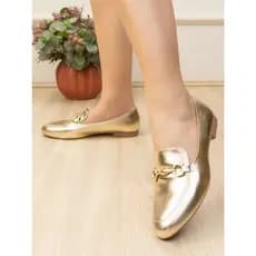 Sapatilha Feminina Mocassim Retrô Classica Vintage Feminino Estilosa Escritório