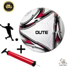 KIT Bola de Futebol Dute Numero 5 Oficial  + Bomba de Encher