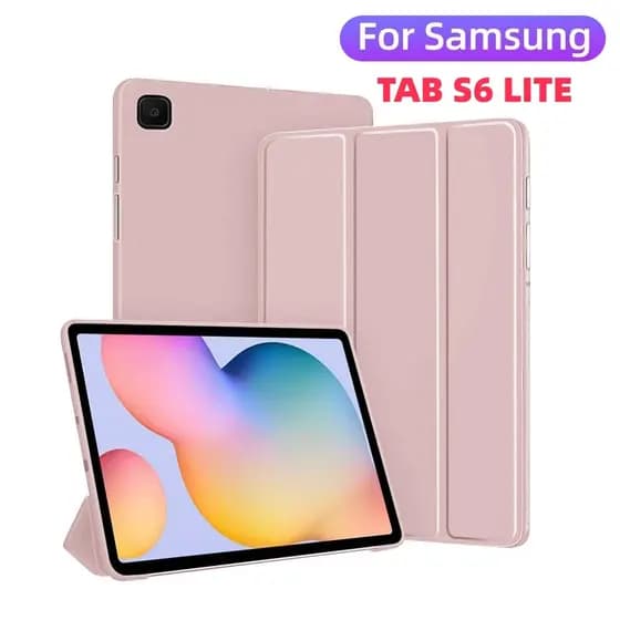 S6LITE Capa magnetico inteligente com slot de canetas compativel Samsung Galaxy Tab S6 Lite 10.4º polegadas