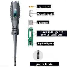 Caneta Elétrica Inteligente Multifuncional Chave De Fenda Magnética Indução Tensão