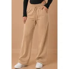Calça Moletinho Calça Pantalona Moletinho Calça Feminina Moletinho Calça Confortavél