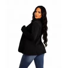 Blazer Feminino Alongado 2026 | Elegância Atemporal estilo com Casaquinho Maxi Longo