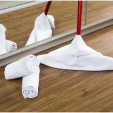 Kit 10 Panos de Chão P 30x55cm Alvejado Branco 100% Algodão | Entrega Rápida