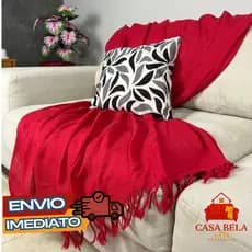 Manta para Sofá Capa Luxuosa Retrátil 210x120 Algodão Decorativa | Promoção | Envio Imediato