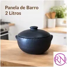 A VERDADEIRA PANELA DE BARRO CAPIXABA 2 LITROS - MOQUECA\ARROZ\PIRÃO