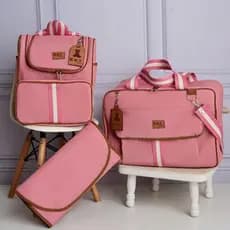 Bolsa Maternidade Bebê 2 em 1 Grande Mochila Térmica Trocador Menino Menina Unissex