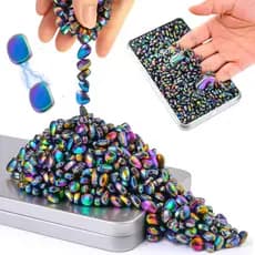 510 Pcs Massa Magnética , Fidget Toys Adultos , Brinquedos De Mesa Para Escritório , Pedras Magnéticas Relaxamento , Cri