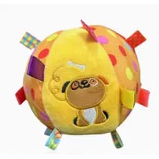 Bola De Jogo Estridente , Brinquedo Para Cachorro , Sino Recheada Colorida De 6 Polegadas Cães Pequenos E Médios Treinam