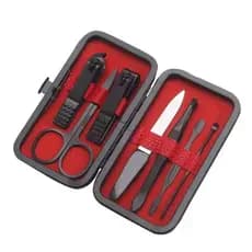 Conjunto De Manicure Cortador De Unhas Kit De Preparação Com Estojo De Viagem , Ferramentas De Cuidados Pessoais Anivers