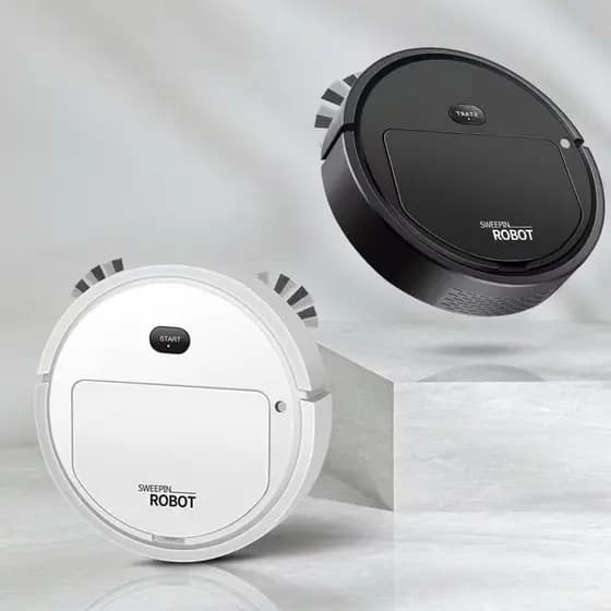 Robô Inteligente Recarregável Automático Limpeza 1600Pa Varredora Doméstico mini