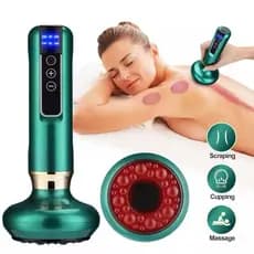 Instrumento Inteligente De Massagem Ventosa Eletrica Negativa Aparelho De Raspagem Elétrico Sem Fio