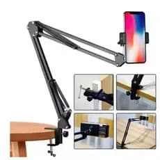 Suporte Para Mesa E Cama Articulado Universal P/Microfones/tablet/celural LE-3414