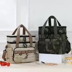 Bolsa térmica grande para piquenique - vários compartimentos, masculina 18L