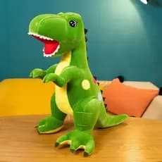 Brinquedos Para Crianças Dinossauro Peluche De Pelúcia Meninos Meninas De Tamanho Grande 45cm Recheado