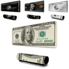Mousepad Gamer Vários Tamanhos Modelos Money, Dollar Diversos C/ Borda Costurada