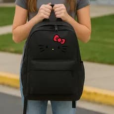 Mochila hellokitty meninas ideal para escola Passeio Faculdade Academia Mochila meninas