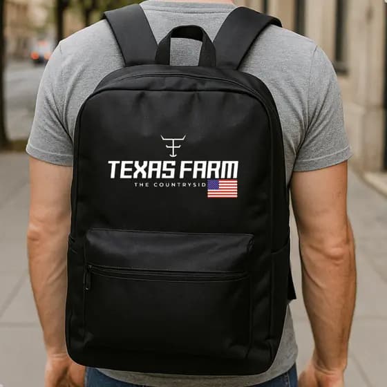 Mochila texas farm masculina  Escolar Trabalho Passeio Faculdade Rodeio Mochila masculina country