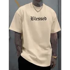 Camisa Camiseta Unissex Masculina Blassed Streetwear  Estampa Premium Blusa 100% Algodão