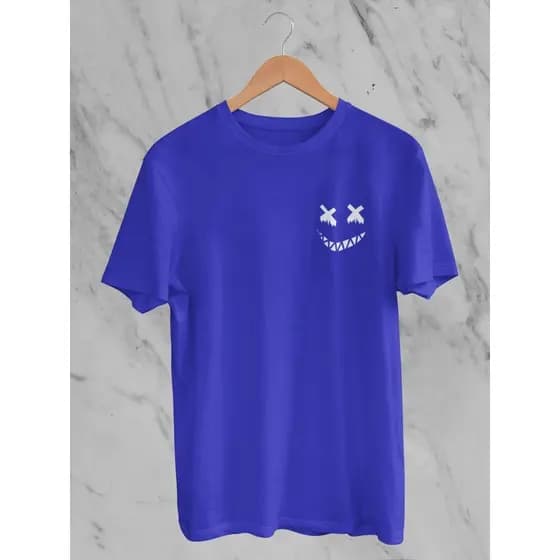 KIT 2 Camiseta Masculina streetwear homem canto T-shirt Azul Camisa Style