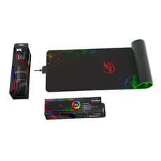 Mouse Pad Grande Gamer RGB Kross KE-MP1007 Preto
