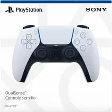 Controle Original Playstation 5 Sem Fio Dualsense Branco - PS5