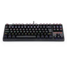 Teclado Mecânico Gamer Redragon Daksa K576R-1, LED Rainbow, ABNT2 Preto